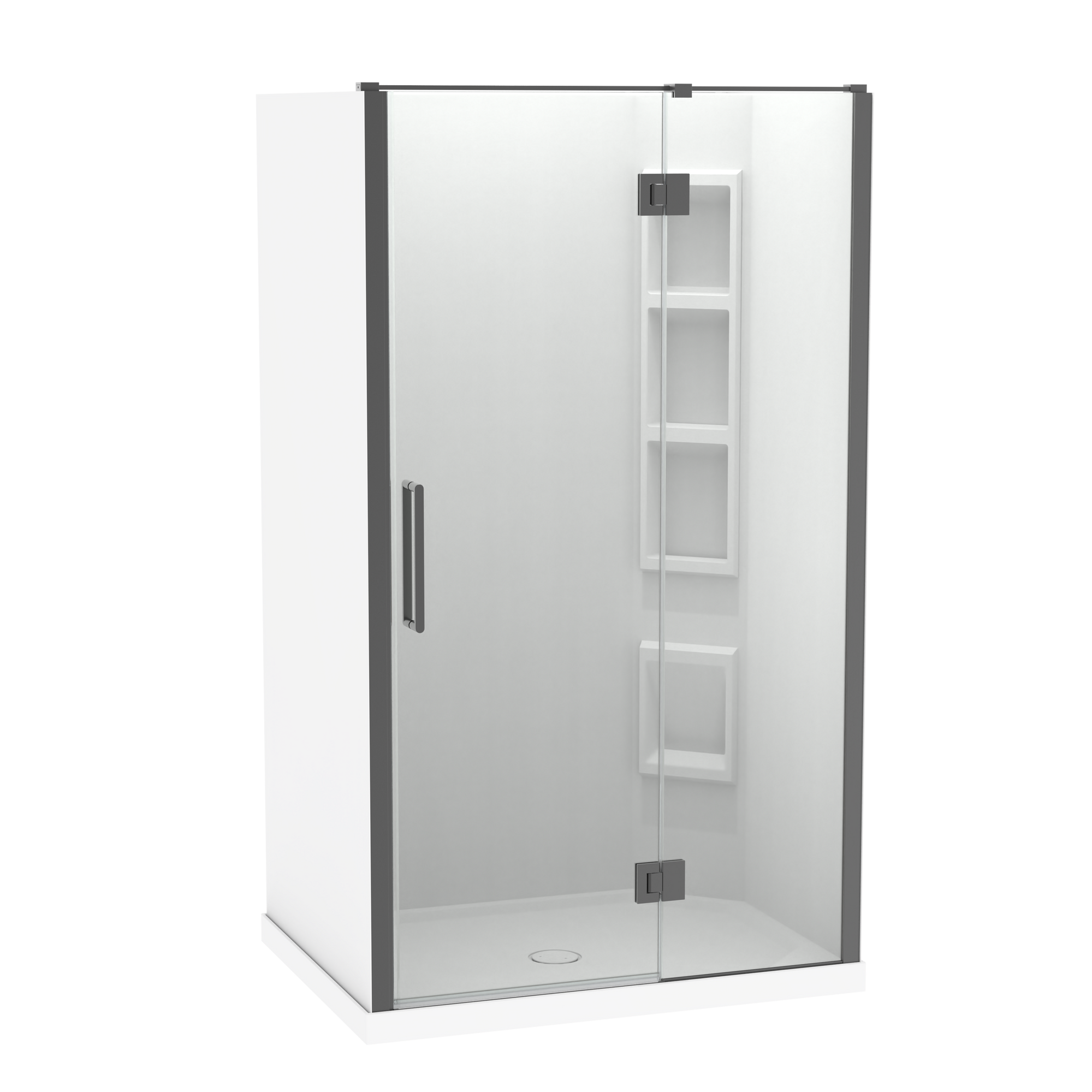 Raya Shower 1200x900mm Acrylic Wall | Clearlite - Coming mid July 2026
