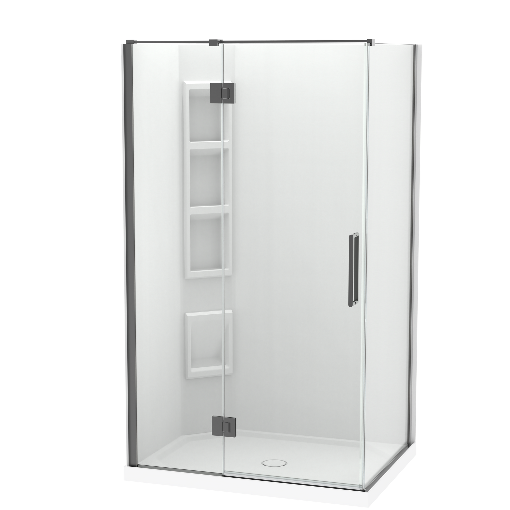Raya Shower 1200x900mm Acrylic Wall | Clearlite - Coming mid July 2026