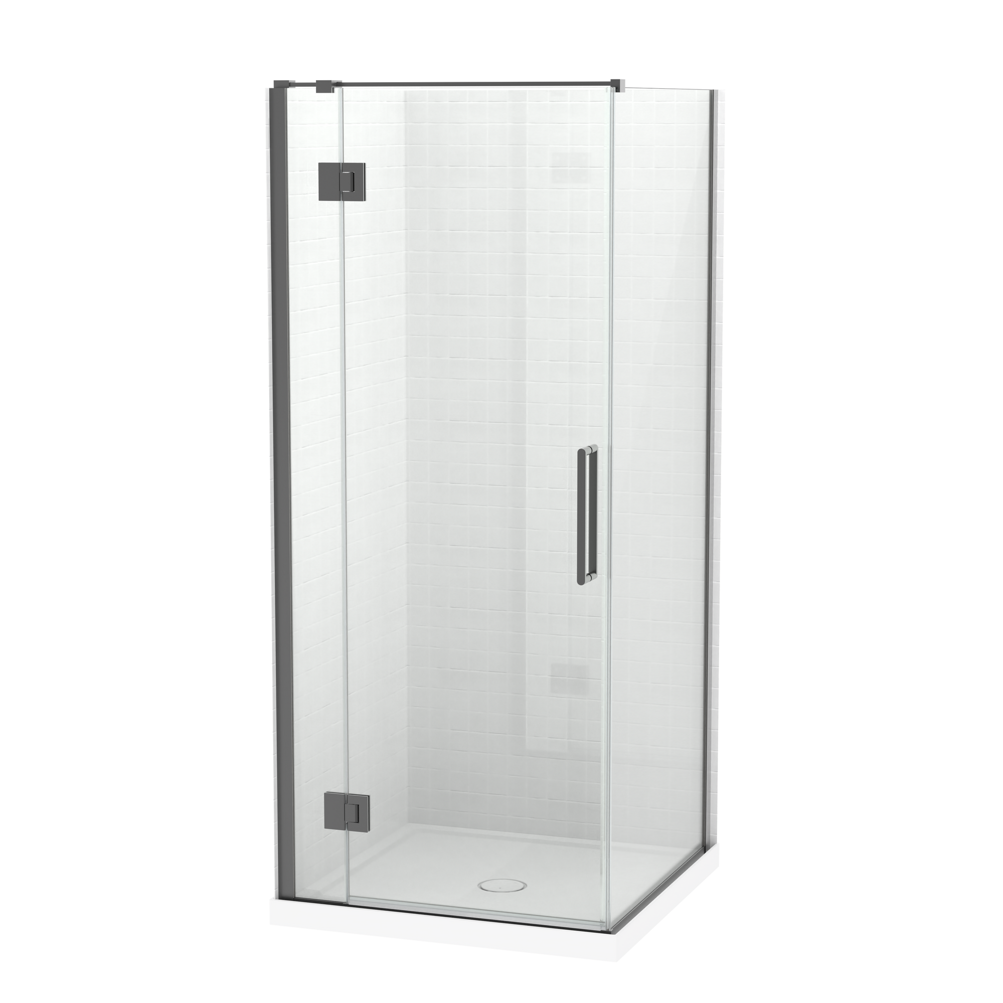 Raya Shower 900x900mm Tiled Wall | Clearlite - Coming mid July 2026