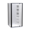 Sierra Rectangle 2 Sided Pivot Door Acrylic Wall Shower