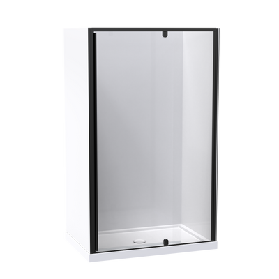 Sierra 1200x800 3 Sided Pivot Door Acrylic Wall Shower