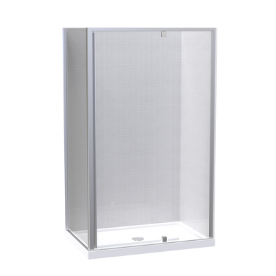 Sierra 800x1200 2 Sided Pivot Door Shower for Tiled Walls