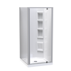 Sierra Rectangle 2 Sided Pivot Door Acrylic Wall Shower