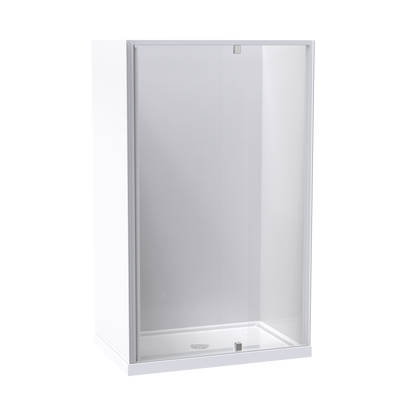 Sierra 1200x800 3 Sided Pivot Door Acrylic Wall Shower