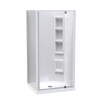 Sierra Rectangle 2 Sided Pivot Door Acrylic Wall Shower