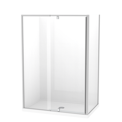 Sierra 1400x900 2 Sided Pivot Door Acrylic Wall Shower