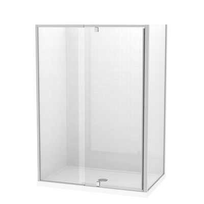 Sierra 1400x900 2 Sided Pivot Door Shower for Tiled Walls