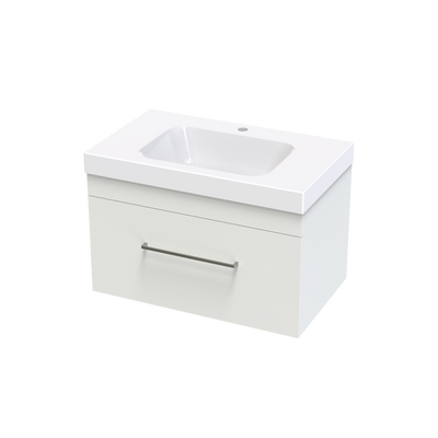 Cashmere Bolero 750 Single Drawer Wall Vanity