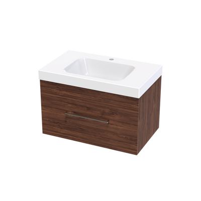 Bolero Single Drawer 750mm Wall Hung Vanity