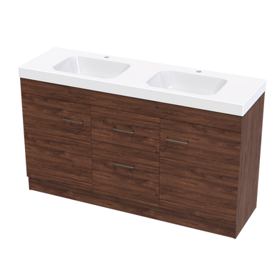 Classic Bolero 1500 Double Bowl Floor Vanity