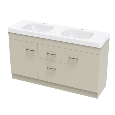 Classic Bolero 1500 Double Bowl Floor Vanity