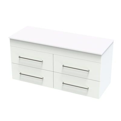 Cashmere Pro 1200 4 Drawer Wall Vanity