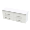 Cashmere Pro Double Drawers 1500mm Wall Hung Vanity