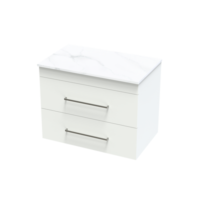 Cashmere Pro Arctic 750 Double Drawer Wall Vanity