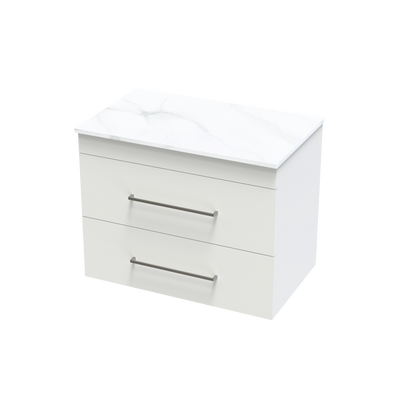 Cashmere Pro Arctic 750 Double Drawer Wall Vanity