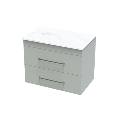 Cashmere Pro Arctic 750 Double Drawer Wall Vanity