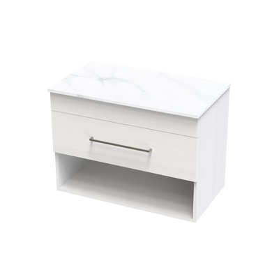 Cashmere Pro Arctic 800 Drawer Open Wall Vanity