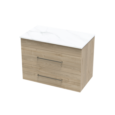 Cashmere Pro Arctic 800 Double Drawer Wall Vanity