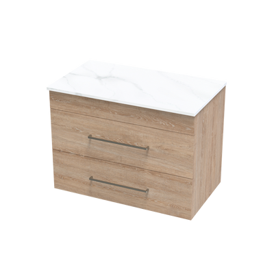 Cashmere Pro Arctic 800 Double Drawer Wall Vanity