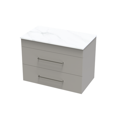 Cashmere Pro Arctic 800 Double Drawer Wall Vanity