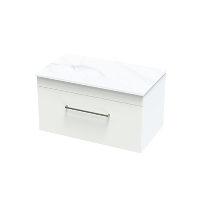 Cashmere Pro Arctic 800 Single Drawer Wall Vanity