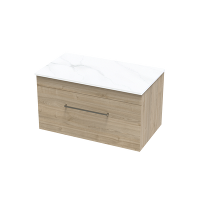 Cashmere Pro Arctic 800 Single Drawer Wall Vanity