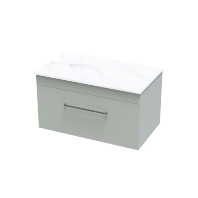 Cashmere Pro Arctic 800 Single Drawer Wall Vanity