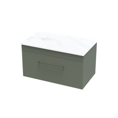 Cashmere Pro Arctic 800 Single Drawer Wall Vanity