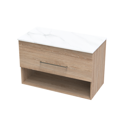 Cashmere Pro Arctic 900 Drawer Open Wall Vanity