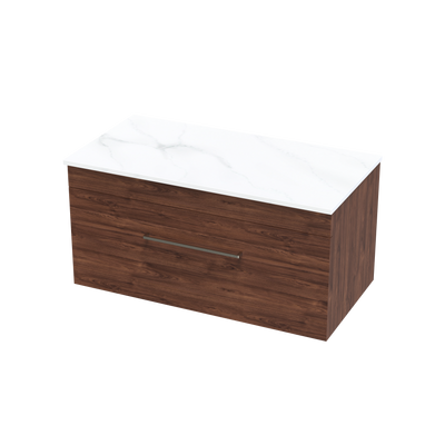 Cashmere Pro Arctic 900 Single Drawer Wall Vanity