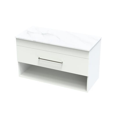 Cashmere Pro Arctic 1000 Drawer Open Wall Vanity
