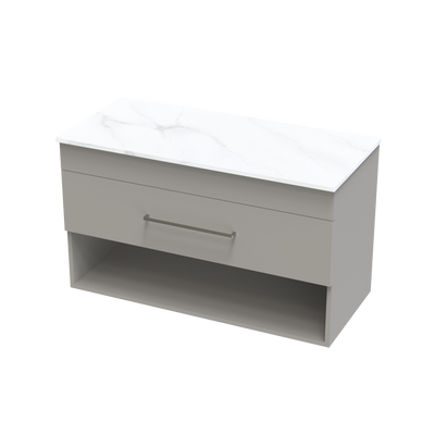 Cashmere Pro Arctic 1000 Drawer Open Wall Vanity