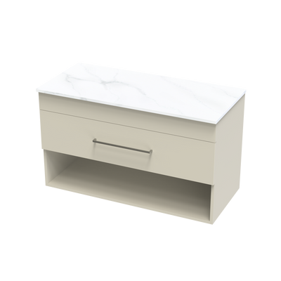 Cashmere Pro Arctic 1000 Drawer Open Wall Vanity