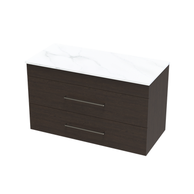 Cashmere Pro Arctic 1000 Double Drawer Wall Vanity