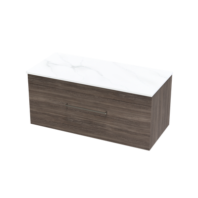 Cashmere Pro Arctic 1000 Single Drawer Wall Vanity