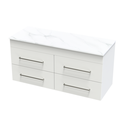Cashmere Pro Arctic 1200 4 Drawer Wall Vanity