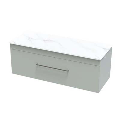 Cashmere Pro Arctic 1200 Single Drawer Wall Vanity