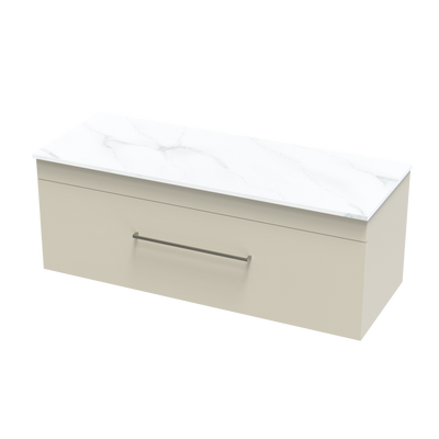 Cashmere Pro Arctic 1200 Single Drawer Wall Vanity