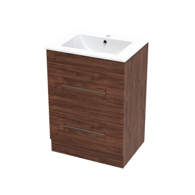 Cashmere Valley 600 Double Drawer Floor Vanity