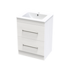 Cashmere Valley 600 Double Drawer Floor Vanity