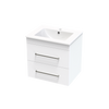Cashmere Double Drawer 600mm Wall Hung Vanity