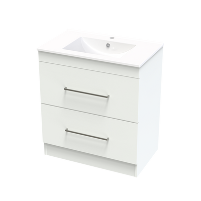 Cashmere Valley 750 Double Drawer Floor Vanity