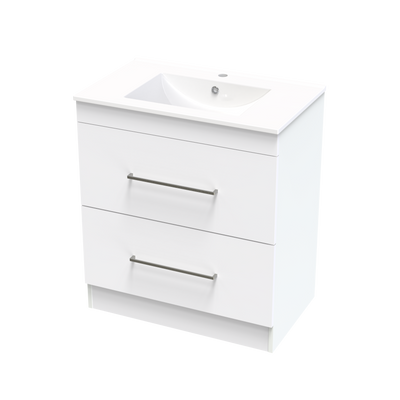 Cashmere Valley 750 Double Drawer Floor Vanity