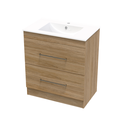 Cashmere Valley 750 Double Drawer Floor Vanity