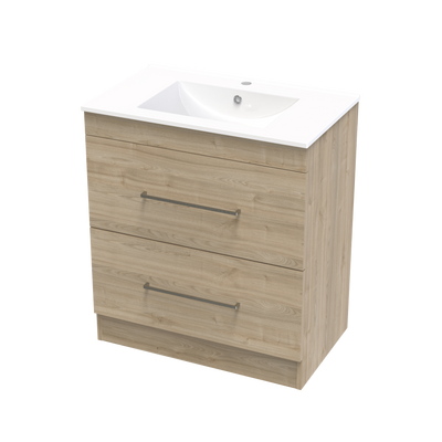 Cashmere Valley 750 Double Drawer Floor Vanity