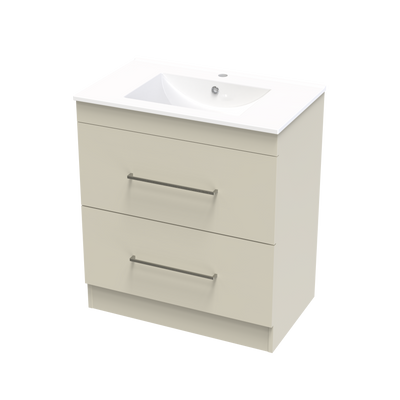 Cashmere Valley 750 Double Drawer Floor Vanity