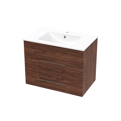 Cashmere Double Drawer 750mm Wall Hung Vanity