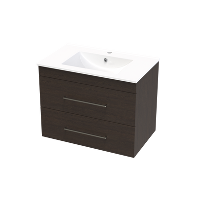 Cashmere Double Drawer 750mm Wall Hung Vanity