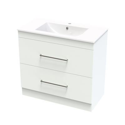 Cashmere Valley 900 Double Drawer Floor Vanity