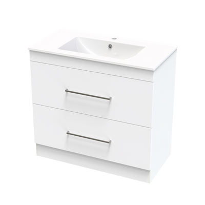 Cashmere Valley 900 Double Drawer Floor Vanity